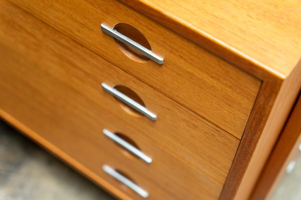 Ry 100 Shelf System with Teak Fold-Out Bed by Hans J. Wegner for Ry Møbler, Denmark, 1960s-AO-2025968