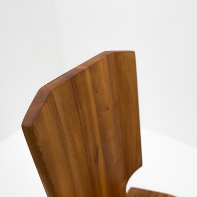 S28 Chair in Elm by Pierre Chapo, France, 1980s-TJQ-1417722