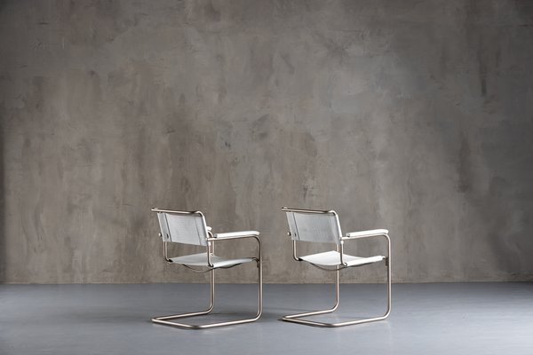 S34 Armchairs by Mart Stam & Marcel Breuer for Thonet, 1930, Set of 2-SPE-1800631