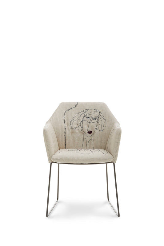 NEW YORK BY MARRAS Armchair - dis.04 Volti by Marras