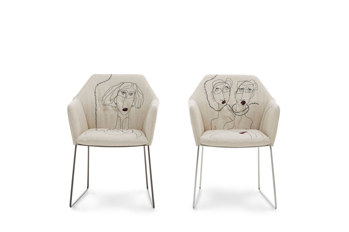 NEW YORK BY MARRAS Armchair - dis.04 & dis.02 pair