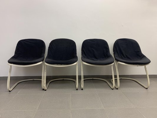 Sabrina Chairs by Gastone Rinaldi for Thema, 1970s, Set of 4-BGP-1173748