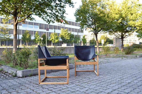 Saddle Leather Möbel Modell Canto Shell Chair by Rainer Schell for Schlapp, 1970s-UF-1384265