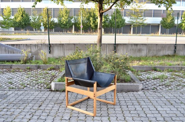 Saddle Leather Möbel Modell Canto Shell Chair by Rainer Schell for Schlapp, 1970s-UF-1384265