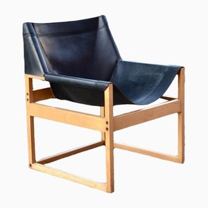 Saddle Leather Möbel Modell Canto Shell Chair by Rainer Schell for Schlapp, 1970s-UF-1384265