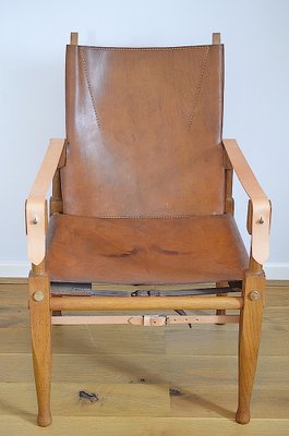 Safari Armchair by Wilhelm Kienzle for Wohnbedarf, 1950s-OV-1397330