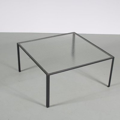 Safety Glass Coffee Table by Floris Fiedeldij for Artimeta, Netherlands, 1950s-DV-1422035