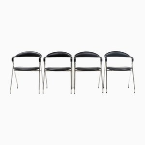 Saffa Chairs by Hans Eichenberger for Dietiker, Switzerland, 1980s, Set of 4-TJQ-1339263