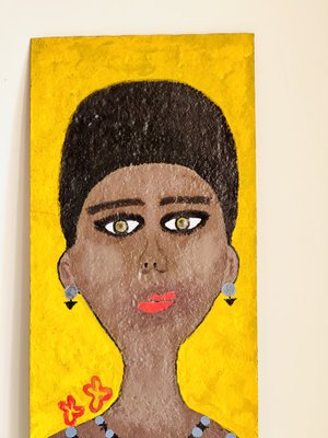 Sagida, Painting on Metal, 2000s-ALG-1787438