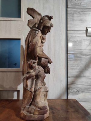 Saint Florian, 19th Century, Limewood-CAQ-1757202