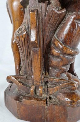 Saint-Hubert, Early 20th Century, Sculpture in Oak-RVK-1183060