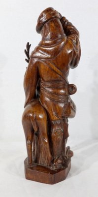 Saint-Hubert, Early 20th Century, Sculpture in Oak-RVK-1183060