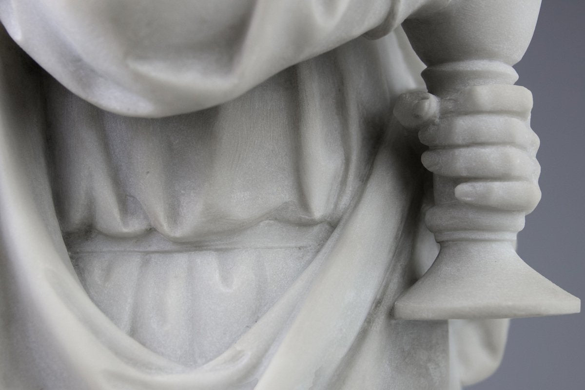 Saint John the Evangelist, 19th Century, Carrara Marble