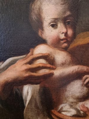 Saint Joseph with Child, 1750, Oil on Canvas-KSV-2043287