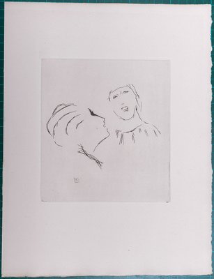 Sainte Monique Etching by Pierre Bonnard, 1930-KHH-595658