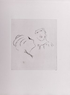 Sainte Monique Etching by Pierre Bonnard, 1930-KHH-595658