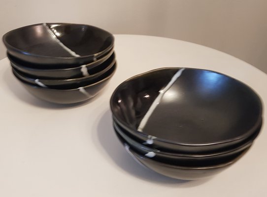 Salad Service Set by Adolfo Dominguez, 1980s, Set of 20-QDP-697707