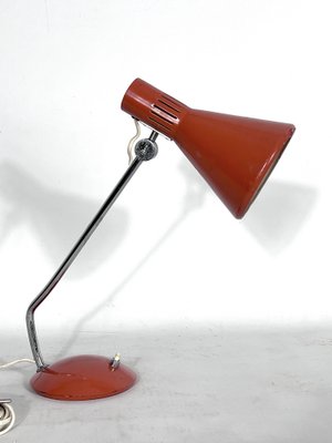 Salmon Orange Table Lamp from Stilnovo Milano, 1960s-OT-1384166