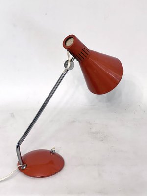 Salmon Orange Table Lamp from Stilnovo Milano, 1960s-OT-1384166