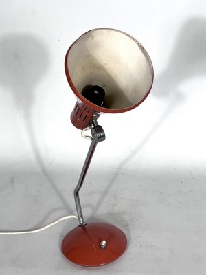 Salmon Orange Table Lamp from Stilnovo Milano, 1960s-OT-1384166