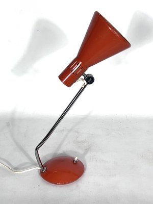 Salmon Orange Table Lamp from Stilnovo Milano, 1960s-OT-1384166