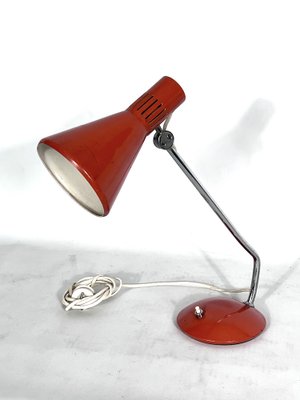 Salmon Orange Table Lamp from Stilnovo Milano, 1960s-OT-1384166