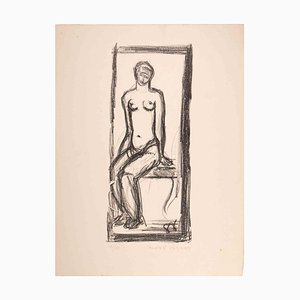 Salomé Vénard, Nude of Woman, Original Lithograph, Mid-20th-Century-ZCI-1210989