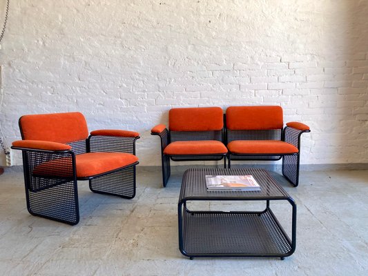 Salotto Ca Honorai Living Room Set by Talin, 1970s, Set of 3-ZKN-2017202