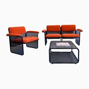 Salotto Ca Honorai Living Room Set by Talin, 1970s, Set of 3-ZKN-2017202