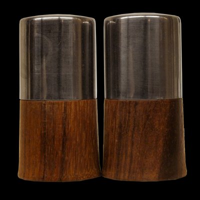 Salt and Pepper in Rosewood, 1970s, Set of 2-ZJN-1805351