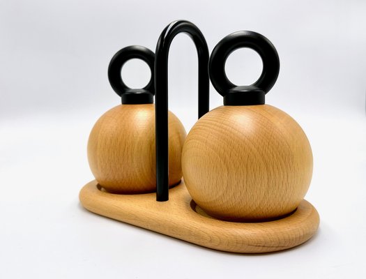 Salt & Pepper Mills Ball Boy by Richard Nissen & Carsten Jørgensen for Bodum Denmark, 1980s, Set of 3-ZCY-1744425