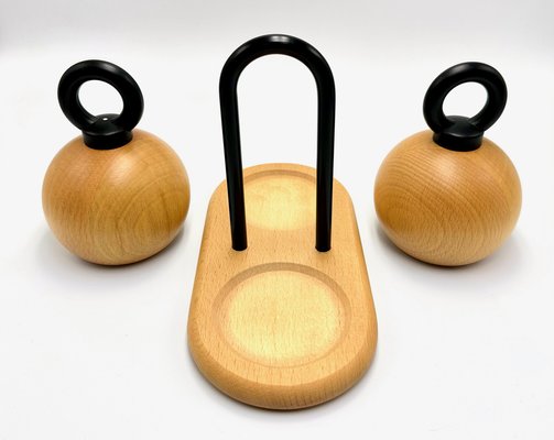 Salt & Pepper Mills Ball Boy by Richard Nissen & Carsten Jørgensen for Bodum Denmark, 1980s, Set of 3-ZCY-1744425