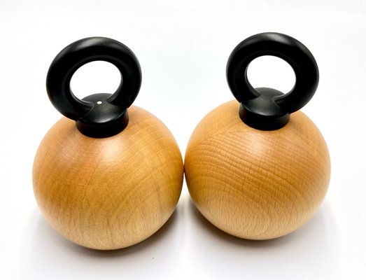 Salt & Pepper Mills Ball Boy by Richard Nissen & Carsten Jørgensen for Bodum Denmark, 1980s, Set of 3-ZCY-1744425