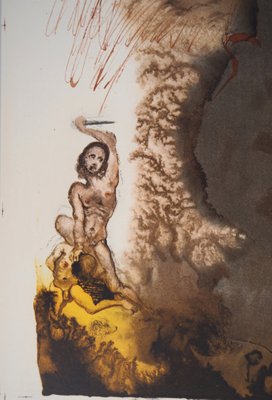 Salvador Dali, Abraham, Original Lithograph-KHH-1280056