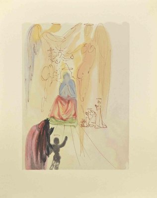 Salvador Dali, Beatrice and the Triumph of the Saints, Woodcut, 1963-ZCI-2029202