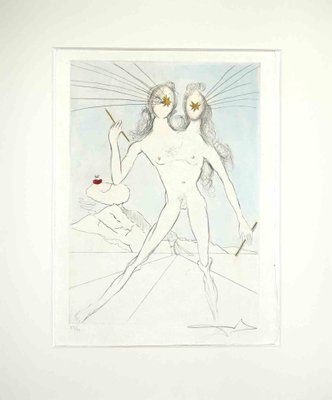 Salvador Dalí, Bicephale, Etching, 1968-ZCI-2030134