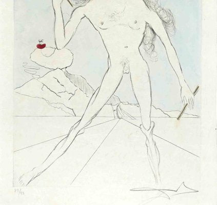 Salvador Dalí, Bicephale, Etching, 1968-ZCI-2030134