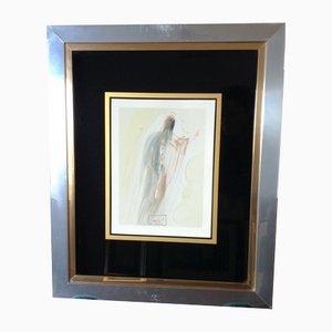 Salvador Dalì, Divine Comedy Series, Woodblock Print, Framed, Set of 2-VDX-1191229