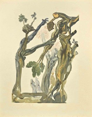 Salvador Dali, Forest of Suicides, Woodcut, 1963-ZCI-2029283