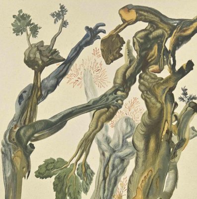 Salvador Dali, Forest of Suicides, Woodcut, 1963-ZCI-2029283