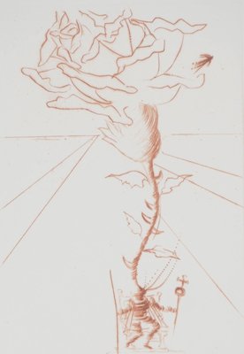 Salvador Dali, Henry III, Original Engraving-KHH-2023049