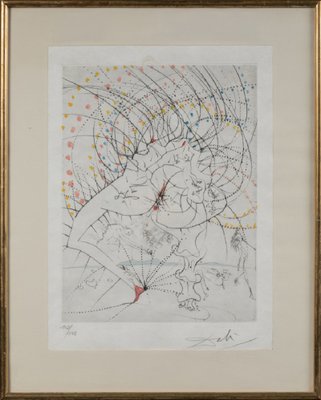 Salvador Dali, La femme-feuille, 20th Century, Drypoint-KHH-1204684