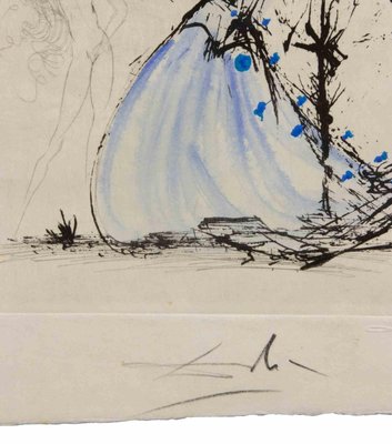 Salvador Dali, La Fille au Page, Etching, 1968-ZCI-2042297