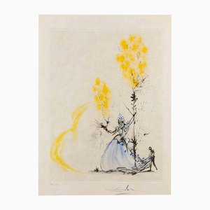 Salvador Dali, La Fille au Page, Etching, 1968-ZCI-2042297