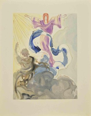 Salvador Dalí, Piccarda Donati, The Divine Comedy, Woodcut, 1963-ZCI-2029194