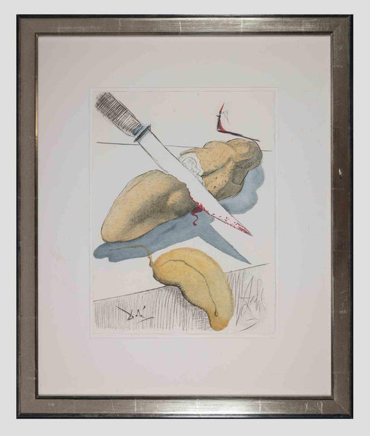 Salvador Dalí­, Plate IX, Casanovo, Héliogravure, 1967