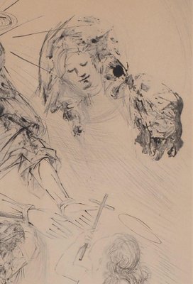 Salvador Dali, Saint Anne, 1965, Original Etching-KHH-1452192