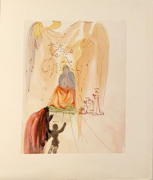 Salvador Dali, The Divine Comedy, 1963, Original Engraving