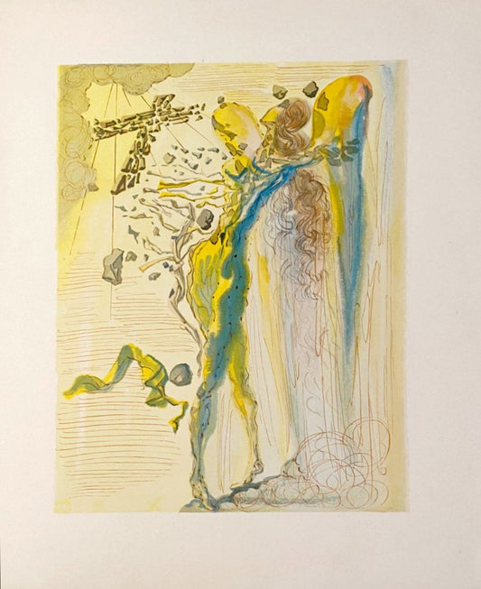 Salvador Dali, The Divine Comedy, 1963, Original Engraving