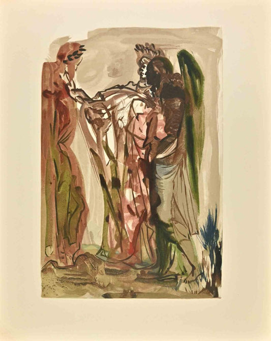 Salvador Dali, The Divine Comedy: The Superbs, Woodcut Print, 1963